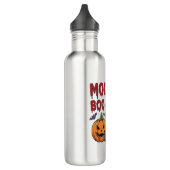Boo Halloween Spooky Ghost Cow Edelstahlflasche (Links)