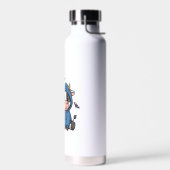 Boo Halloween Spooky Ghost Cow Trinkflasche (Links)