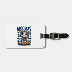 Boo Halloween Spooky Highland Cow Gepäckanhänger