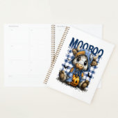 Boo Halloween Spooky Highland Cow Planer (Anzeige)