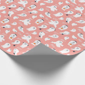 Boo Halloween Süßer Geist Geschenkpapier (Ecke)