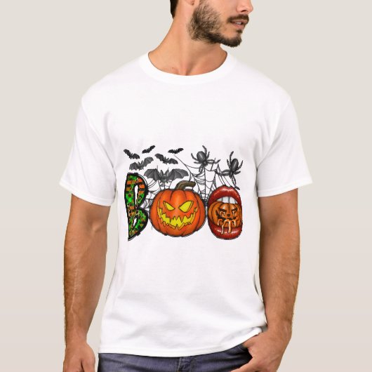 Boo Halloween T-Shirt (Vorderseite)