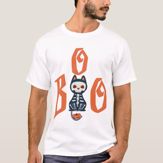 Boo Halloween T-Shirt (Vorderseite)