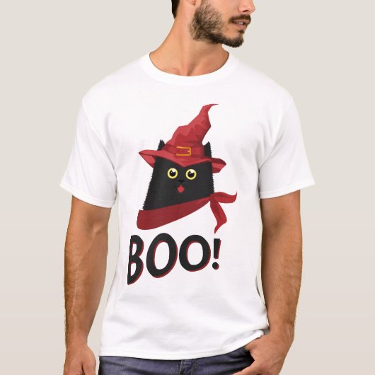 Boo Halloween T-Shirt (Vorderseite)