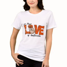 Boo Halloween T - Shirt mit Liebe Theme