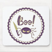 Boo! Halloween-T - Shirt Mousepad (Vorne)