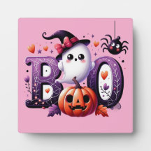 Boo Halloween Tabletop-Zeichen