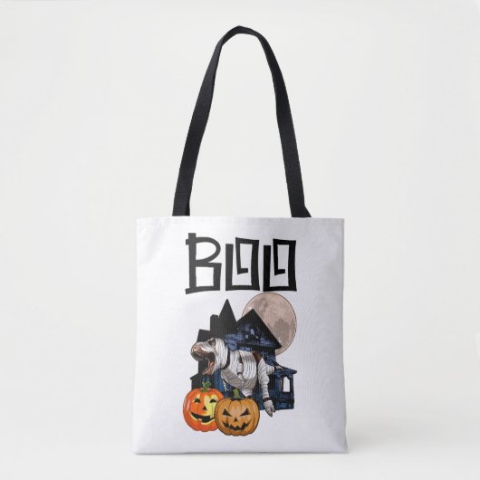 Boo Halloween Tasche (Vorderseite)