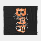 Boo Halloween Tooth Teeth Fleecedecke (Vorderseite (Horizontal))