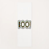 BOO Halloween Yogamatte (Vorderseite)