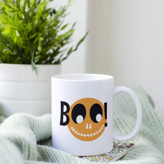 Boo Halloween Zweifarbige Tasse