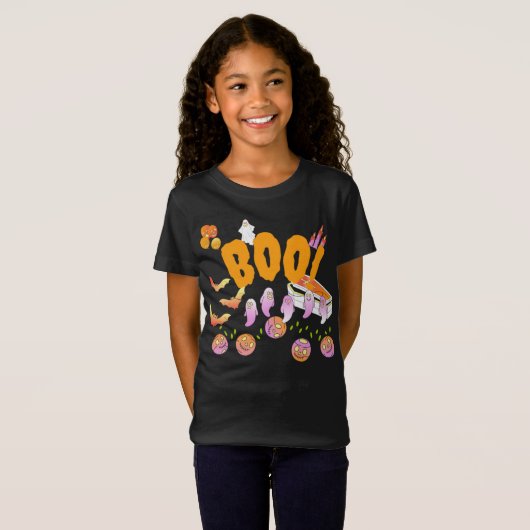BOO HALLOWEN T-Shirt (Vorne ganz)