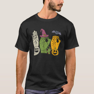 Boo Hände American Sign Language Pride ASL Hallowe T-Shirt