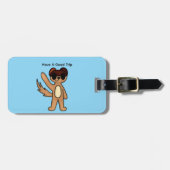 Boo Happens Luggage tag Gepäckanhänger (Vorderseite horizontal)