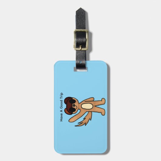 Boo Happens Luggage tag Gepäckanhänger (Vorderseite vertikal)