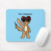 Boo Happens Mouse Pad Mousepad (Mit Mouse)