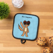 Boo Happens Pot Inhaber Topflappen (Oben Unten)