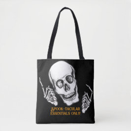 Boo Happy Halloween Funny Skull Witze Tasche