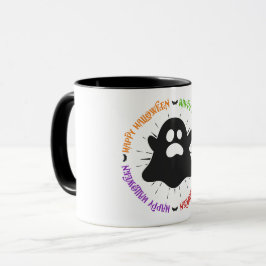 Boo!! Happy Halloween!! Tasse