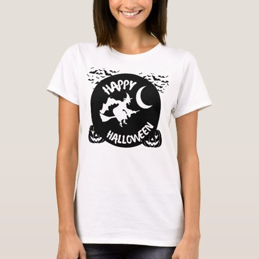 Boo hat dich erschreckt! T-Shirt (Vorderseite)