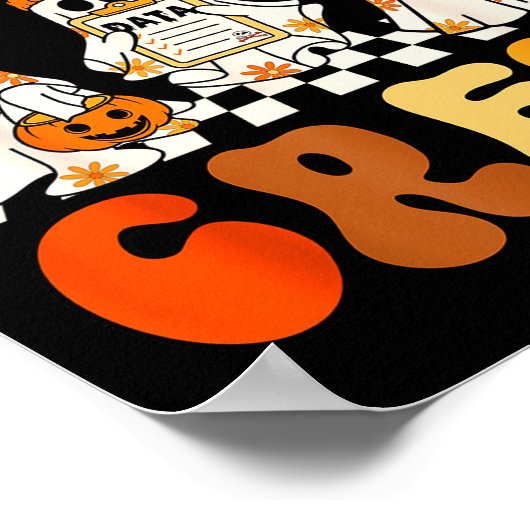 Boo-havior Crew Behavior Yst Halloween Aba  Poster (Ecke)