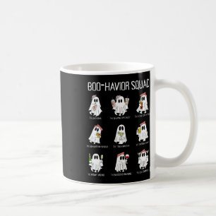 Boo-havior Squad Verhaltensanalyse Ghost Rbt A Hal Kaffeetasse