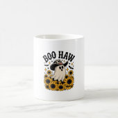 Boo Haw Cow Ghost Western Halloween Kaffeetasse (Mittel)
