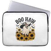 Boo Haw Cow Ghost Western Halloween Laptopschutzhülle (Vorderseite)