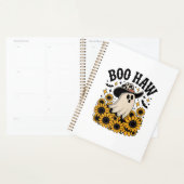 Boo Haw Cow Ghost Western Halloween Planer (Anzeige)