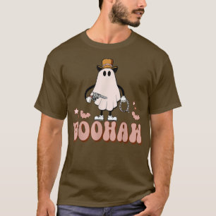 Boo Haw Cowboo Western Herbstauswurf Spook T-Shirt