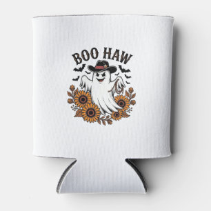 Boo Haw Cowboy Geist Sonnenblumen Fledermäuse Hall Dosenkühler
