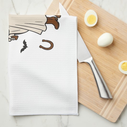 Boo Haw Geschirrtuch (Viertel Falte)