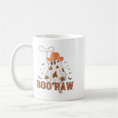 Boo Haw Ghost Cowboy Halloween Western Ghost Costu Kaffeetasse (Links)