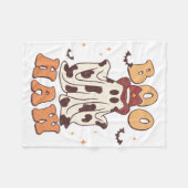 Boo Haw Halloween Trick oder Treat Spooky Season G Fleecedecke (Vorderseite (Horizontal))