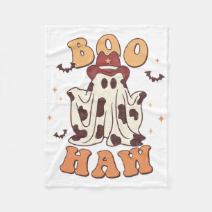 Boo Haw Halloween Trick oder Treat Spooky Season G Fleecedecke