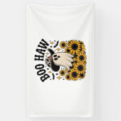 Boo Haw Kuh Geist Western Halloween Banner (Vertikal)