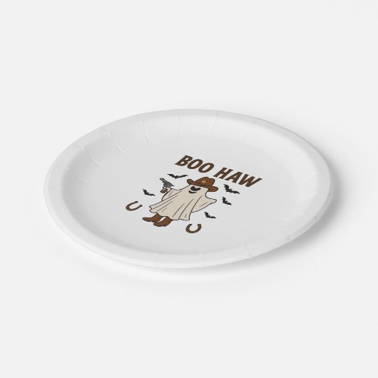 Boo Haw Pappteller (Schrägansicht)