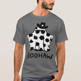 Boo Haw, Retro Boo Haw Ghost Cowbo Halloween T-Shirt