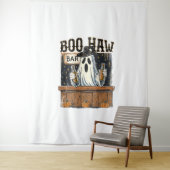 Boo Haw Retro Western Halloween Wandteppich (Beispiel)