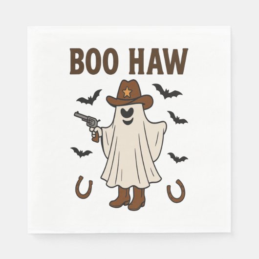 Boo Haw Serviette (Vorderseite)