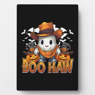 Boo Haw Western Halloween Vintage Geist Lustig Nie Fotoplatte