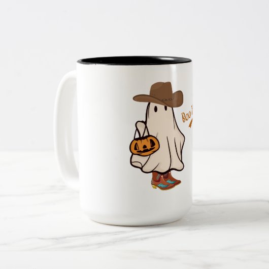 Boo Haw Zweifarbige Tasse (Vorderseite Links)