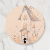 Boo Hexches Halloween-Party Leckerei Geschenkanhänger (Rückseite)