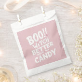 Boo! Hexe hat besser meine Süßigkeiten. | Pastelpi Geschenktütchen (Ausgeschnitten)