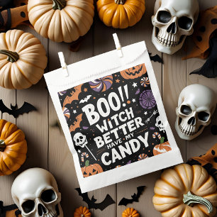 Boo! Hexe hat besser meine Süßigkeiten. Spooky B Geschenktütchen