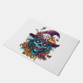 Boo!" Hexenhut Halloween Doormat Fußmatte (Schrägansicht)