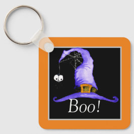 Boo! Hexenhut Schlüsselanhänger