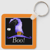 Boo! Hexenhut Schlüsselanhänger (Rückseite)