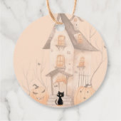 Boo hier ist eine Leckerei für euch Halloween dank Geschenkanhänger (Rückseite)