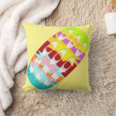 Boo Hoo Design Flash Farben Whitetext Thread Kissen (Decke)